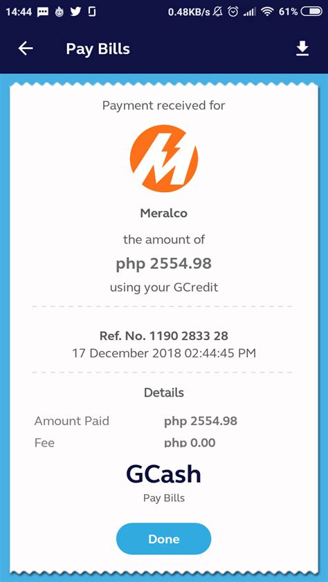 gcash receipt today|Pay Bills – GCash.